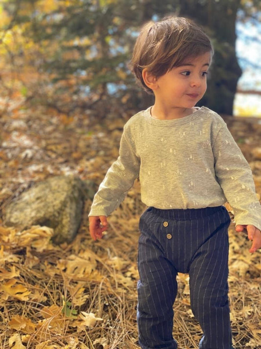 Ettie & H - Morgan Shirt - Grey Trees