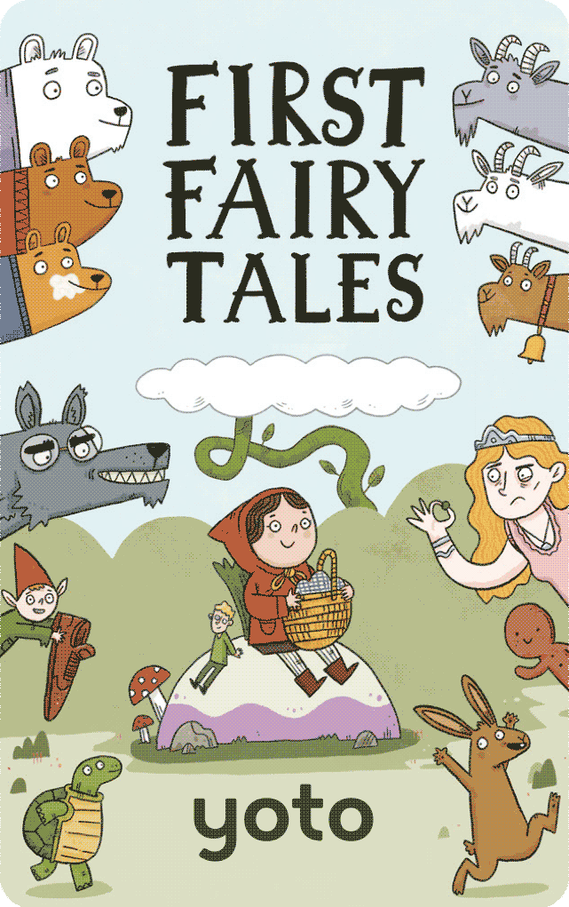 Yoto Card: First Fairy Tales – Classic Stories for Little Listeners | Ages 2–6