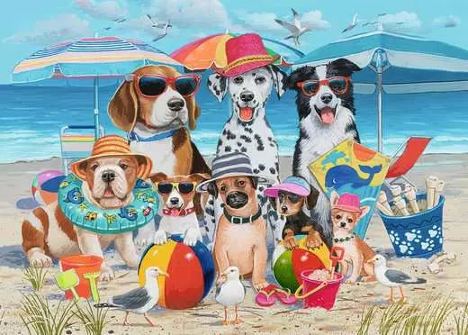 Ravensburger - Children’s Jigsaw Puzzle Beach Buddies - 35 Pieces Puzzle