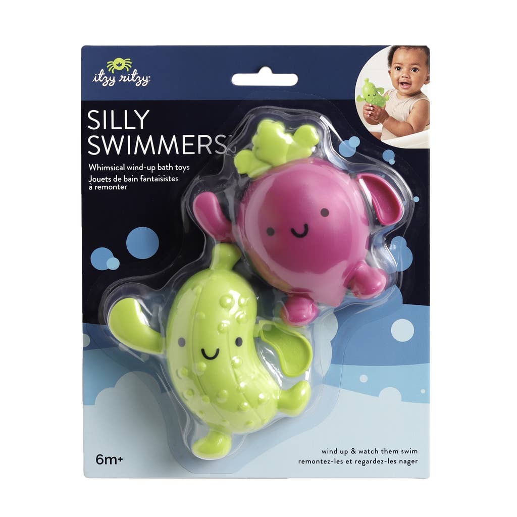 Itzy Ritzy - Teddy Bear Silly Swimmers Bath Toys