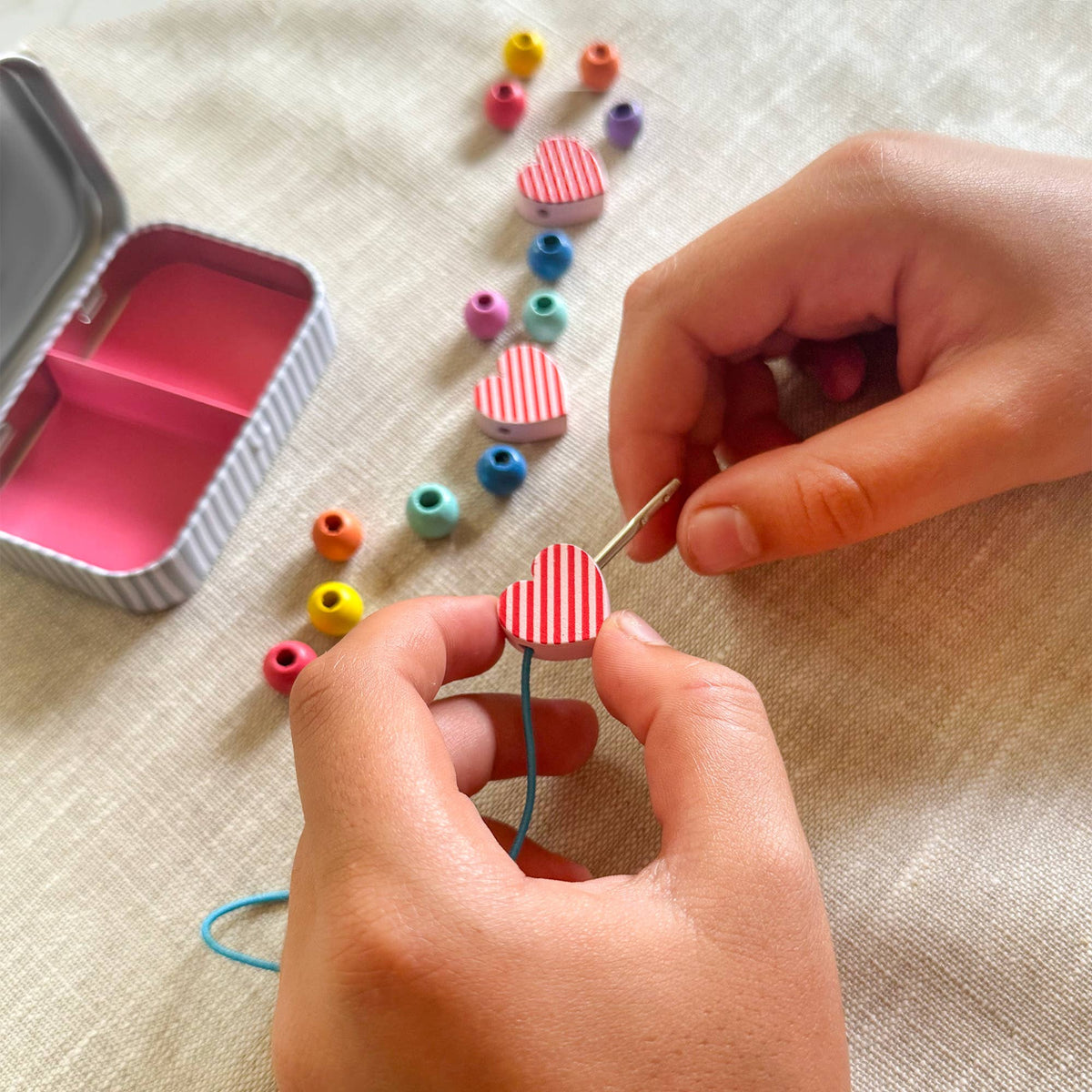 Cotton Twist - Heart Bracelet Gift Kit