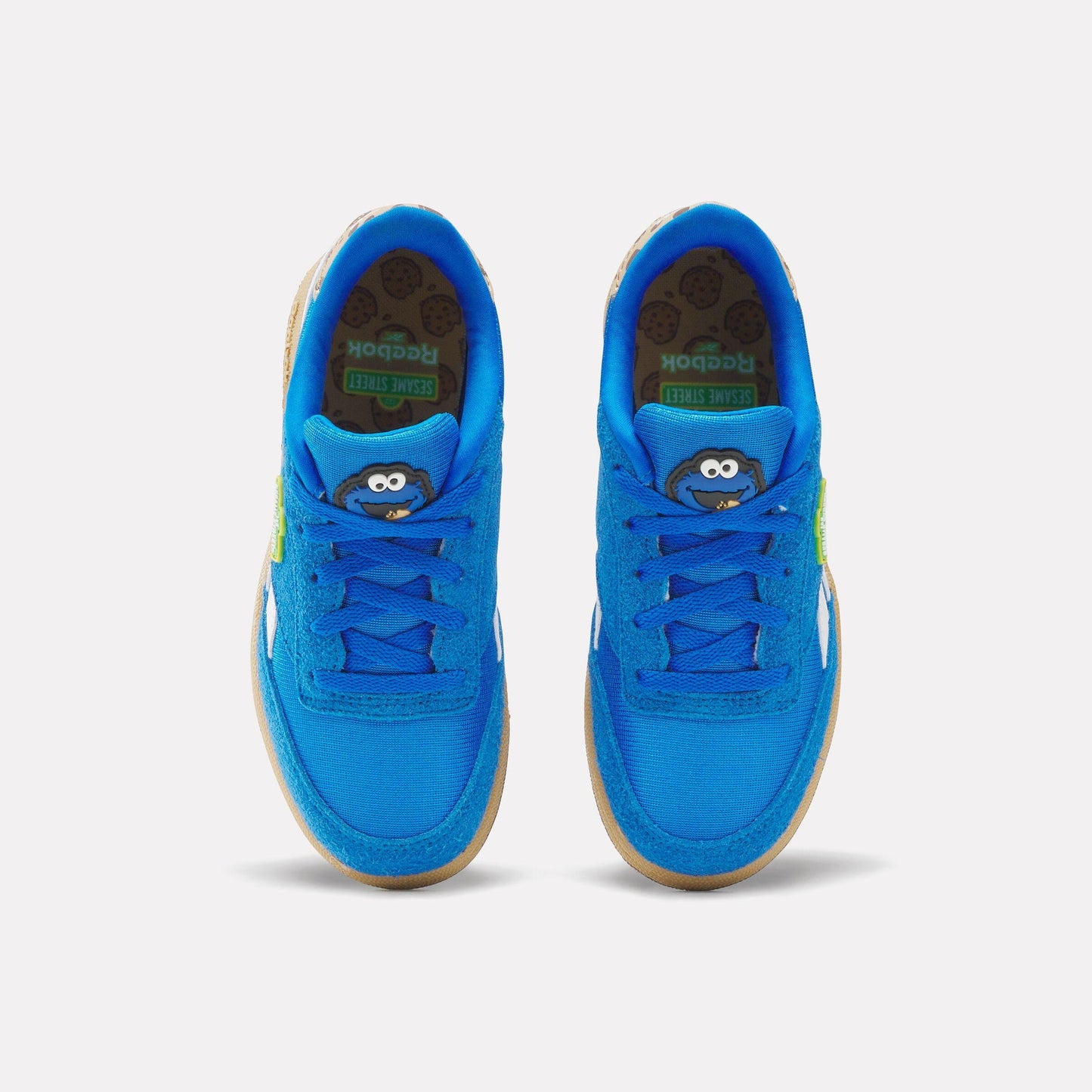 Reebok Club C Revenge X Sesame Street Cookie Monster Pre-School