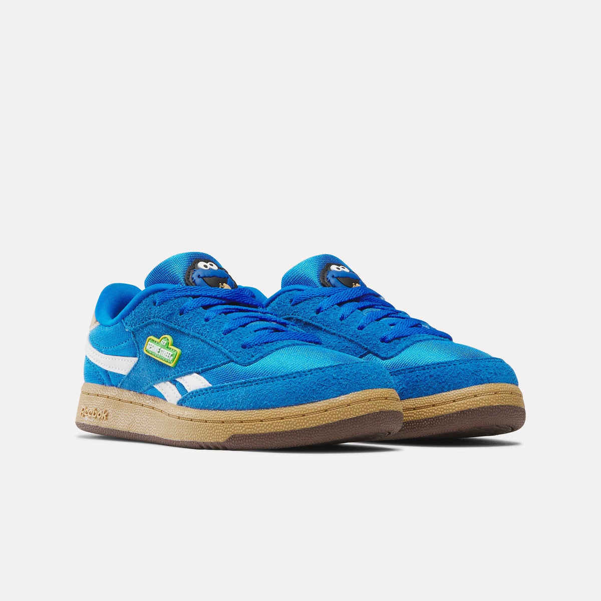 Reebok Club C Revenge X Sesame Street Cookie Monster Pre-School