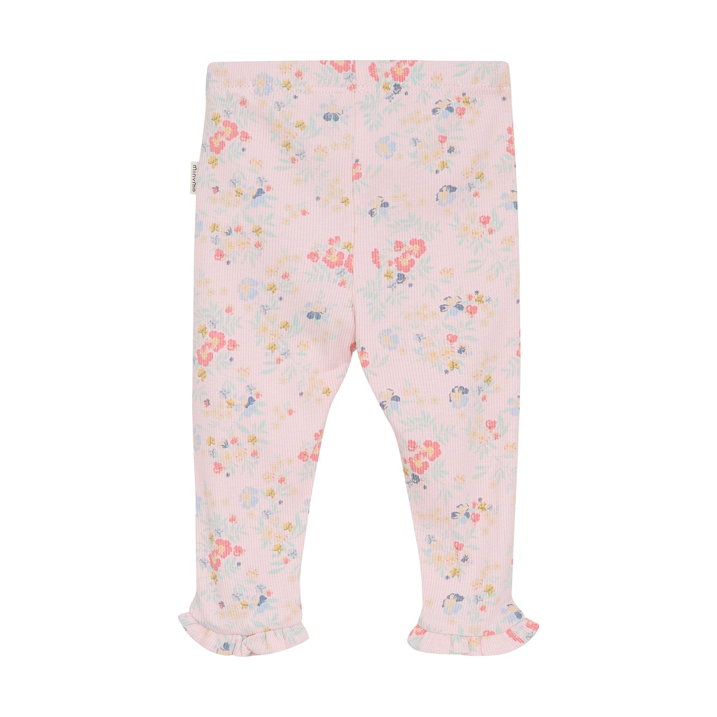 Minymo Leggings All Over Print Rib - 3 Months