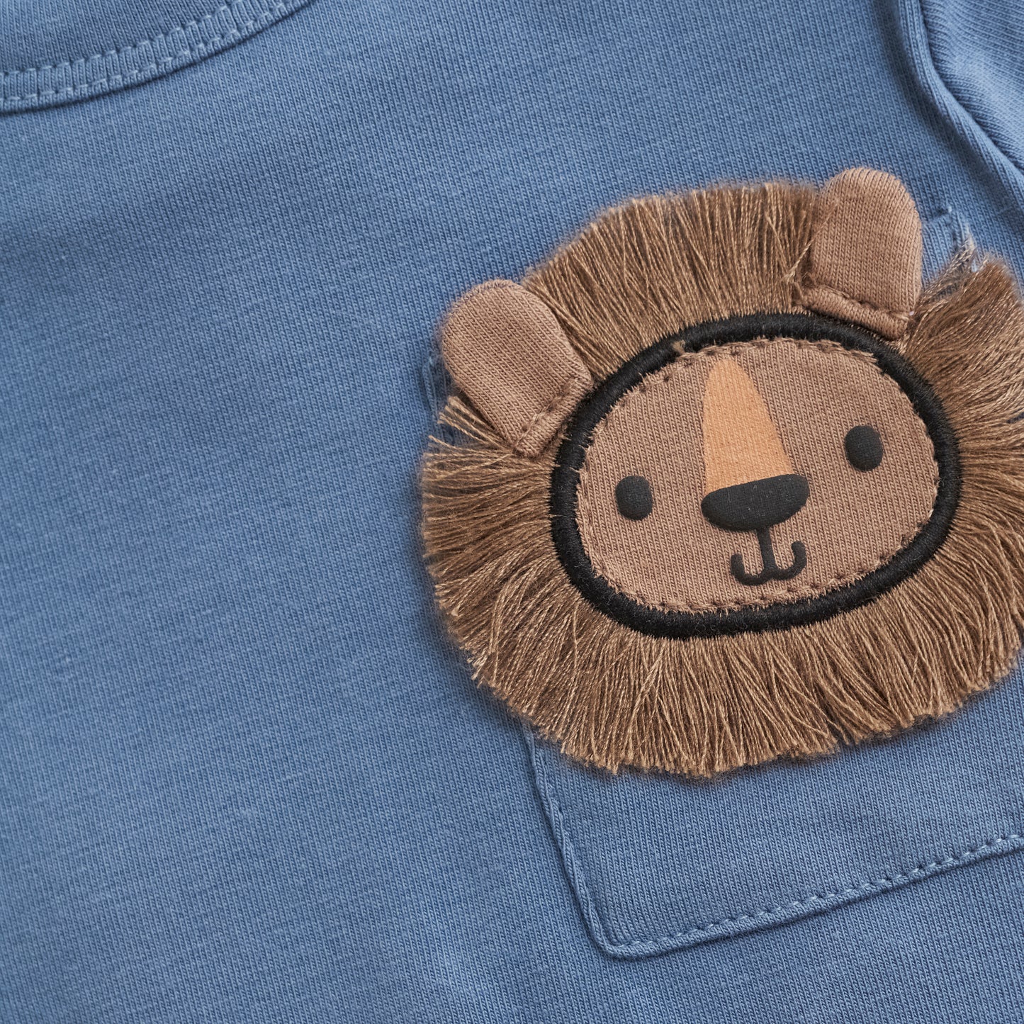 Minymo - Long Sleeve Lion Bodysuit - 3 Months