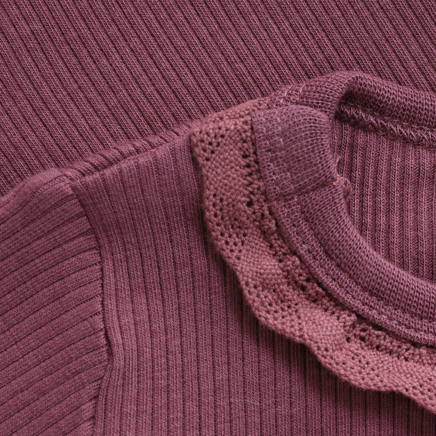 Minymo - Long Sleeve Ribbed Bodysuit - 3M