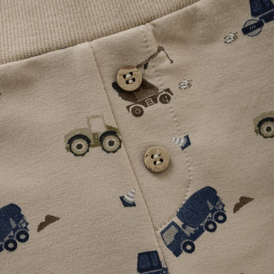 Minymo - Sweat Pant Vehicle Pattern - 3M