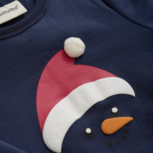 Minymo - Sweater-style Christmas Onsie - 3M