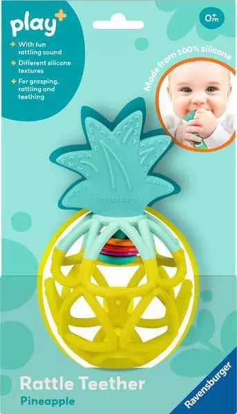 Ravensburger - play+ Rattle Teether: Pineapple