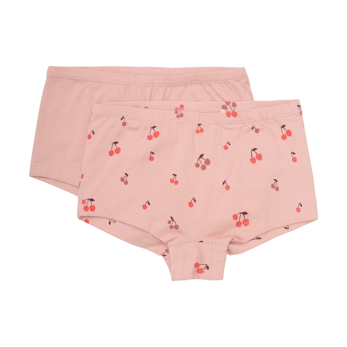 Minymo Girl's Briefs Underwear Pink Cherries 2 pack