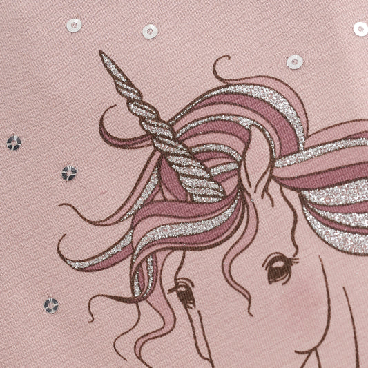 Minymo - Long Sleeve Unicorn Shirt - 5Y