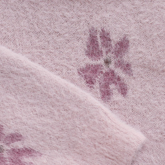 Minymo - Long Sleeve Floral Pullover Sweater - 5Y