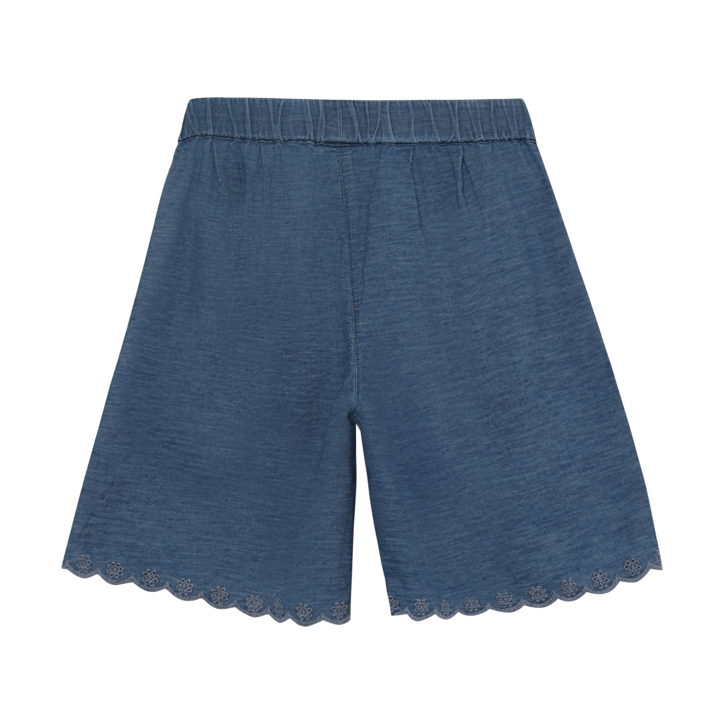 Minymo - Scalloped Denim Shorts