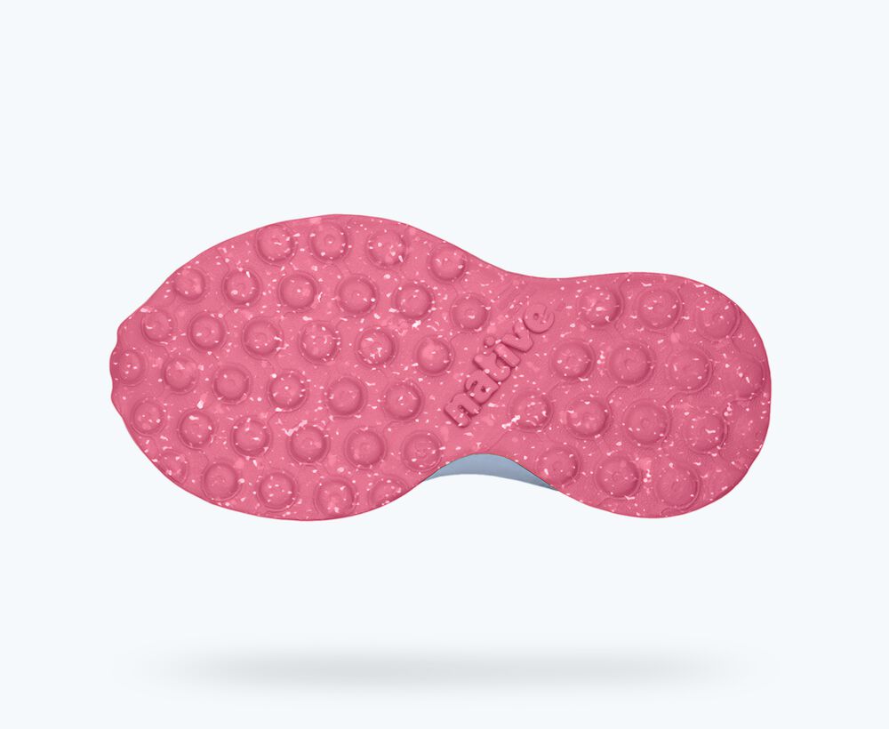 Native Shoes Robbie Child Sugarlite - Barely Pink/ Skyway Blue/ Clover Speckle Rubber