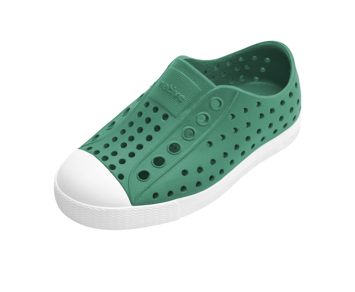 Native Shoes Jefferson Kids' Classic Slip-On Sneaker – Lightweight EVA, Water-Friendly | Concentrated & Vivid Colours