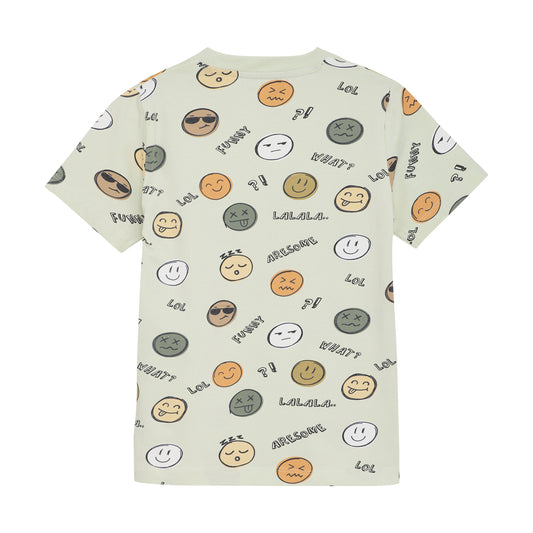 Minymo T-shirt SS All Over Print - 5Y