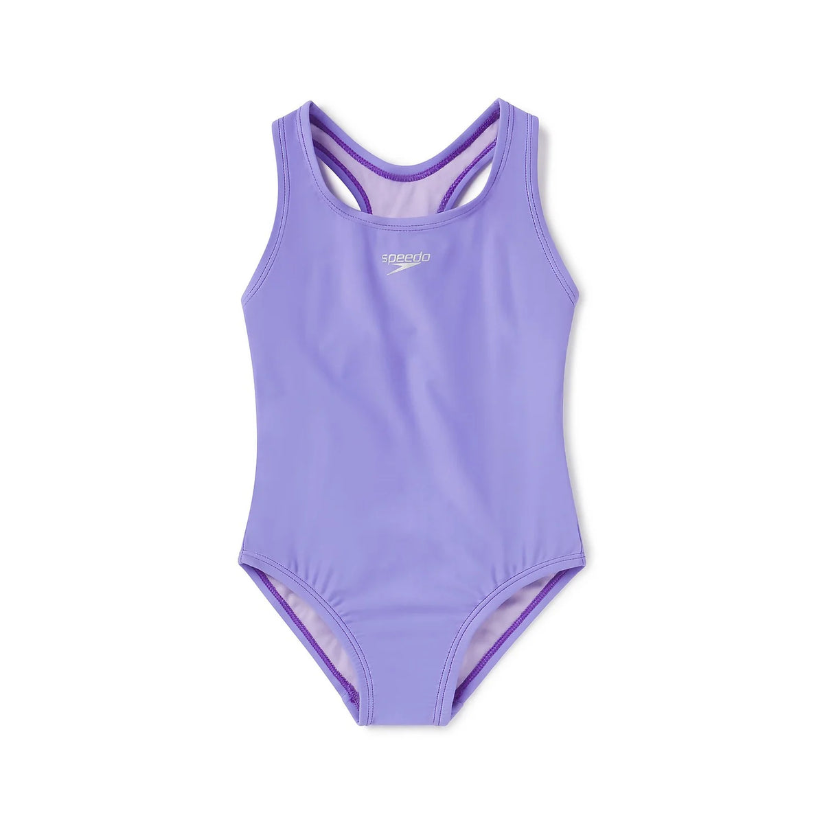 Speedo - Solid Racerback One Piece Swimsuit