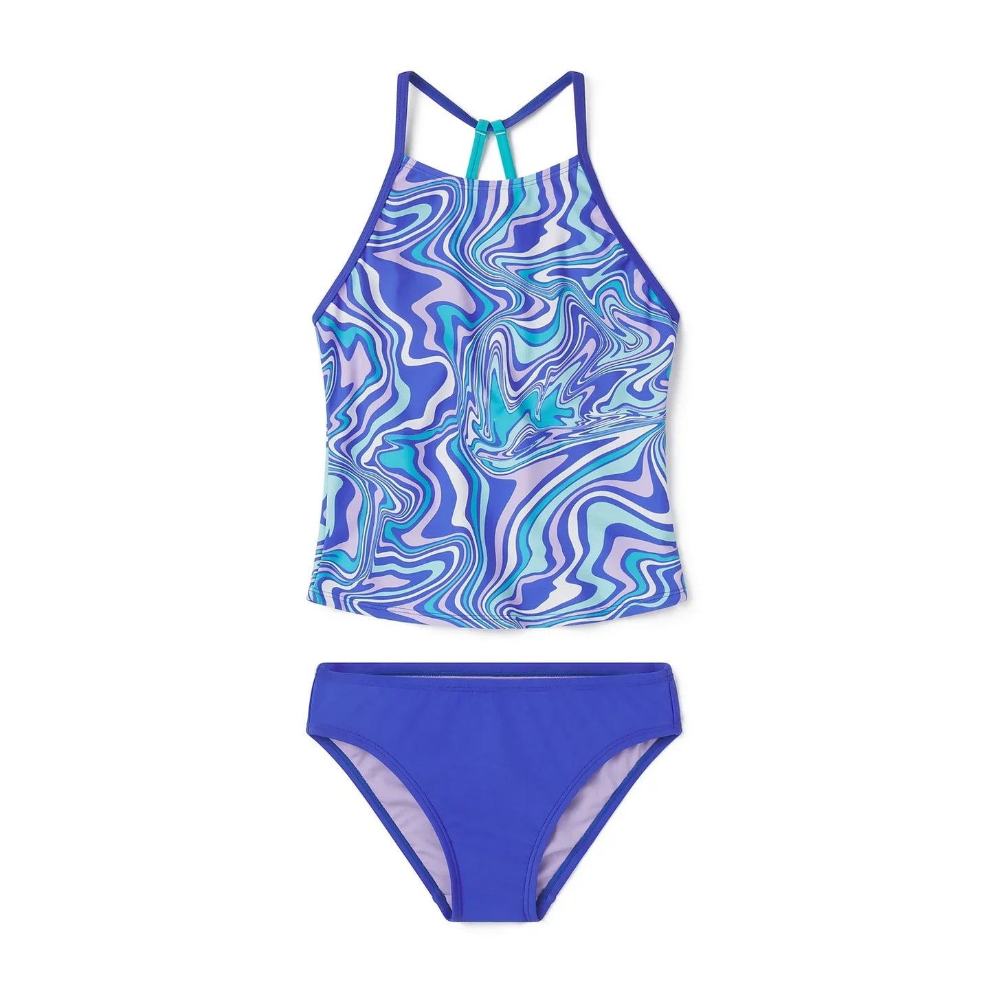 Speedo - High Neck Tankini Swim Set
