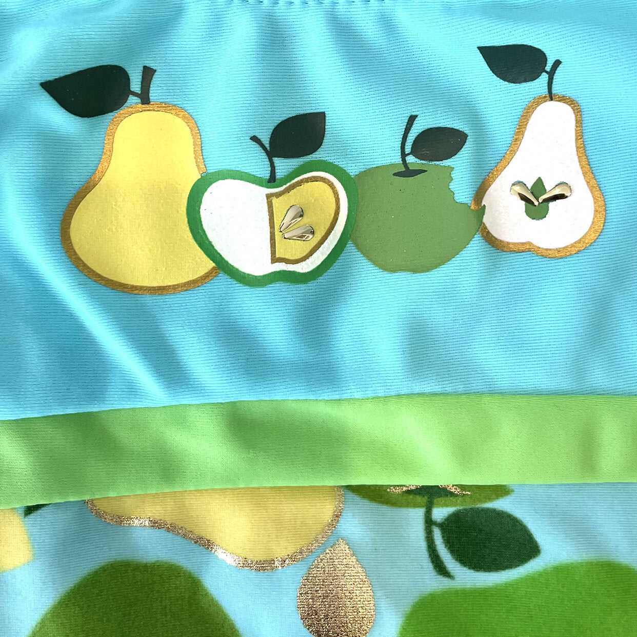 Hula Star Blue Pear One Piece Girl Swimwear