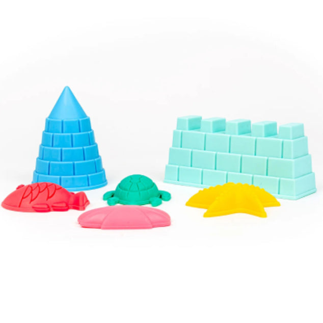 TOYSMITH - Get Outside 6Pc Sand Mold Set