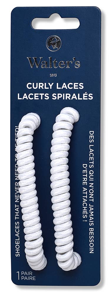 Walter's Shoe Care - Curly Laces