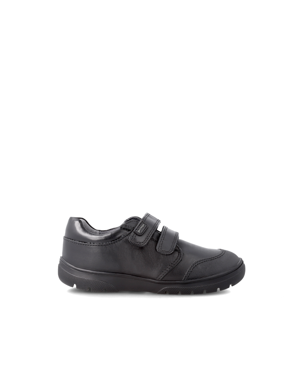 Garvalin Boys Two Strap Leather School Shoes 211701