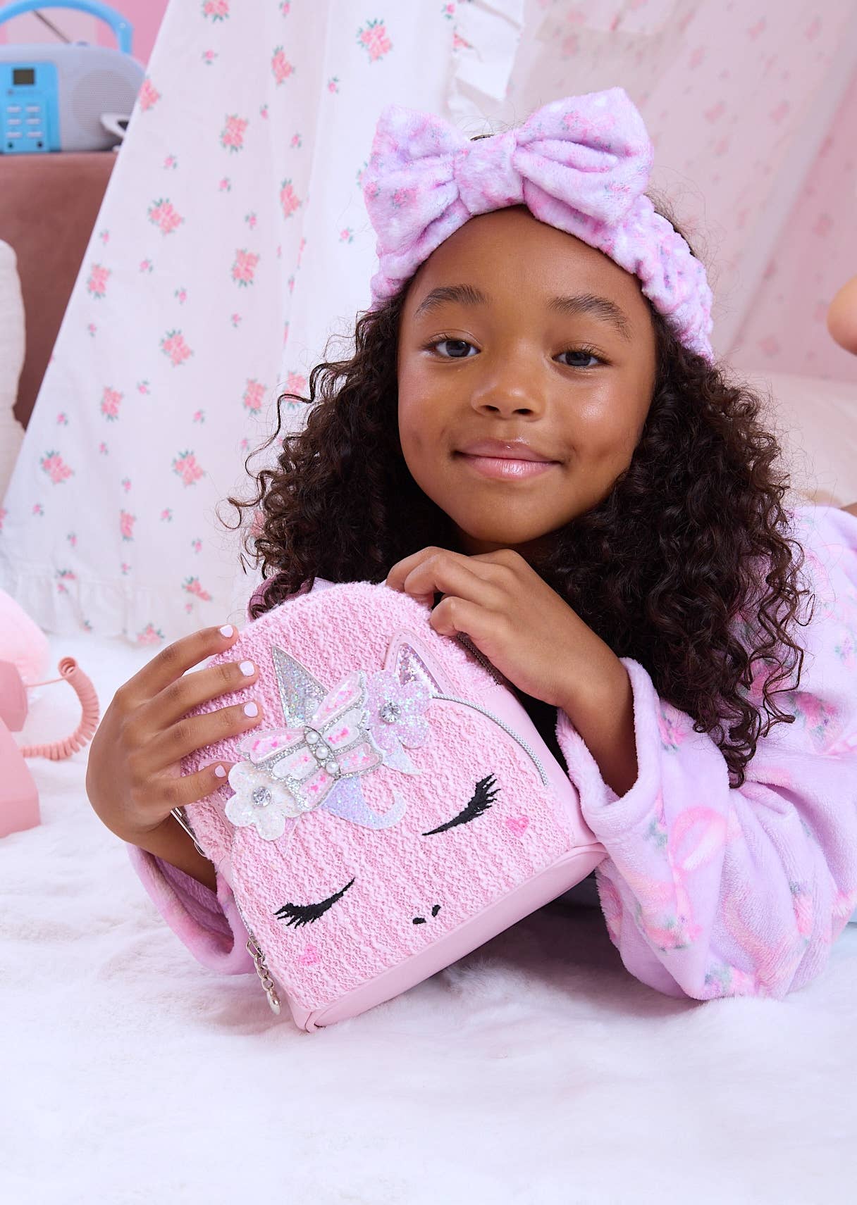 OMG Accessories - Miss Gwen Unicorn Tweed Micro Mini 