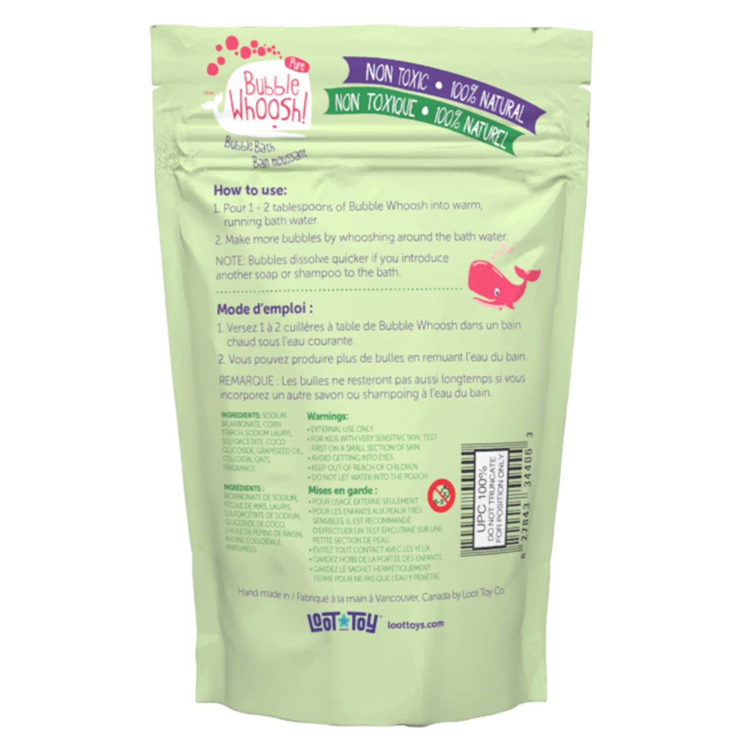 Loot Toy Company - Bubble Whoosh PURE: Grape