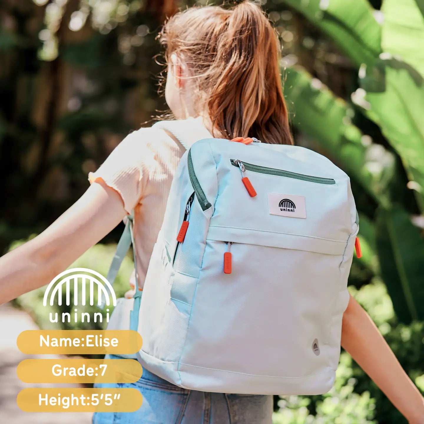 uninni - Bailey Backpack - Crisp Mint