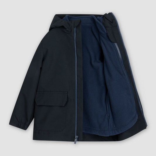 Miles The Label - Black 3-In-1 Jacket