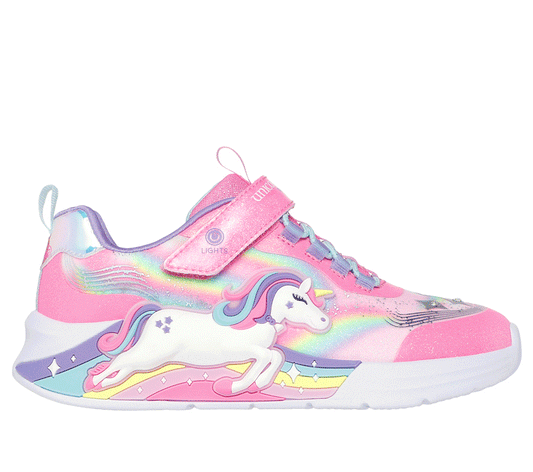 Skechers S-Lights: Unicorn Chaser Sneakers Pink