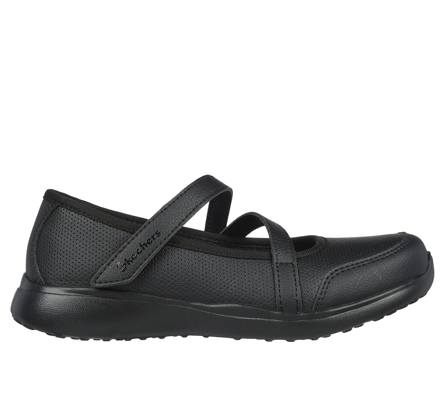 Skechers Microstrides - School Bus Kicks Girl's Uniform Shoes