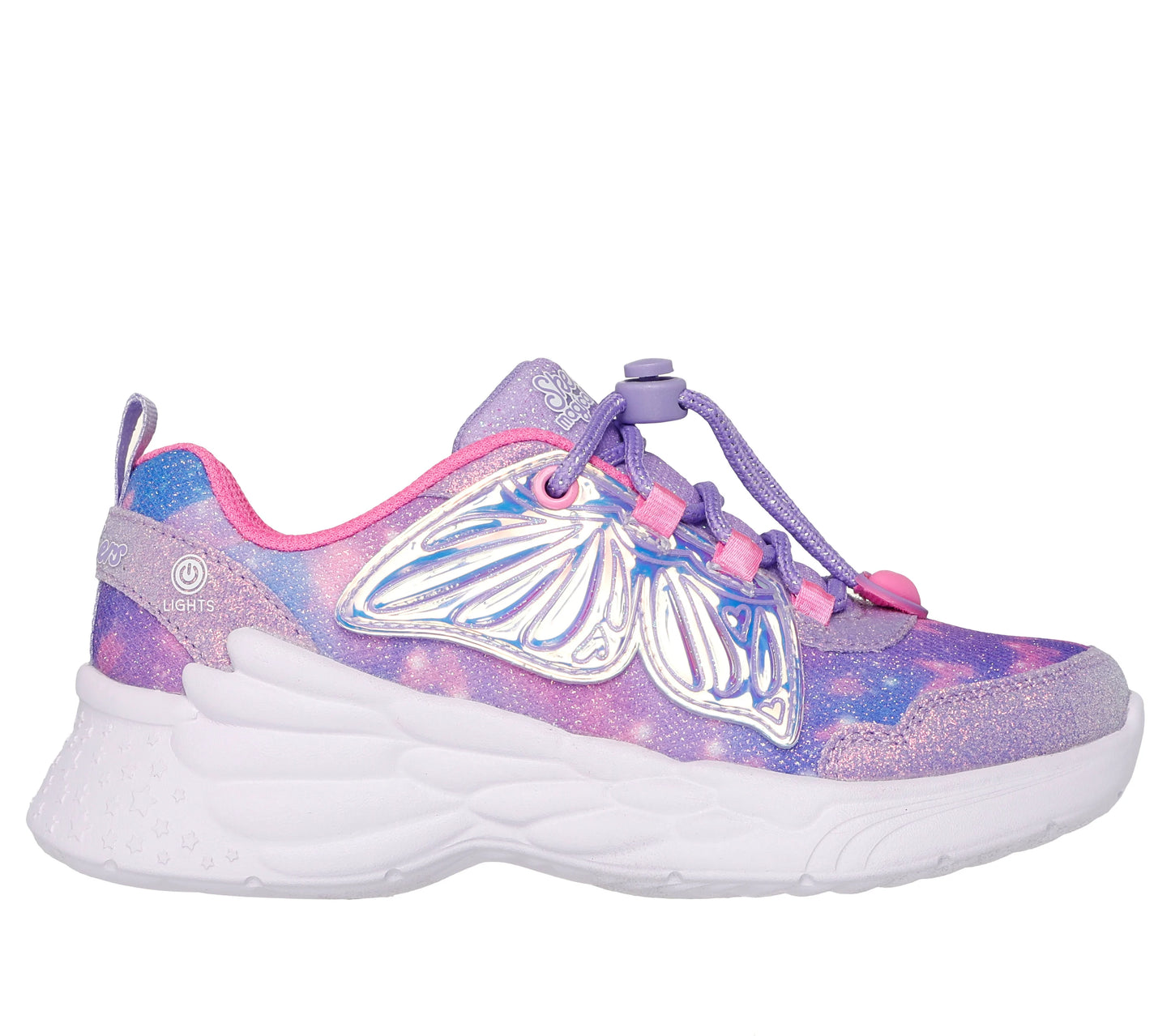 Skechers Dream Racer - Wing Brites Sneakers Silver Lavender