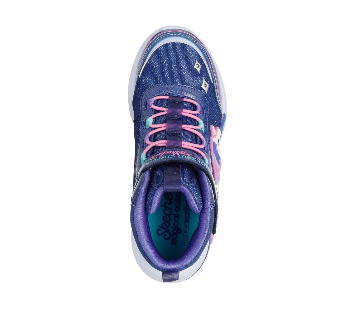 Skechers - S-Lights: Unicorn Chaser - Jumping Magic Mid Top Sneaker
