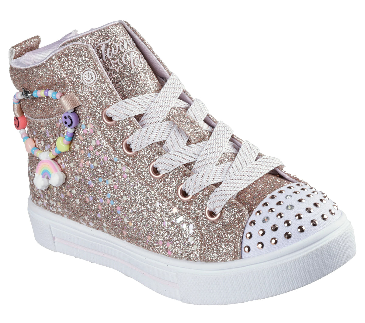 Skechers Twinkle Sparks Charm Bestie girls' light-up sneaker