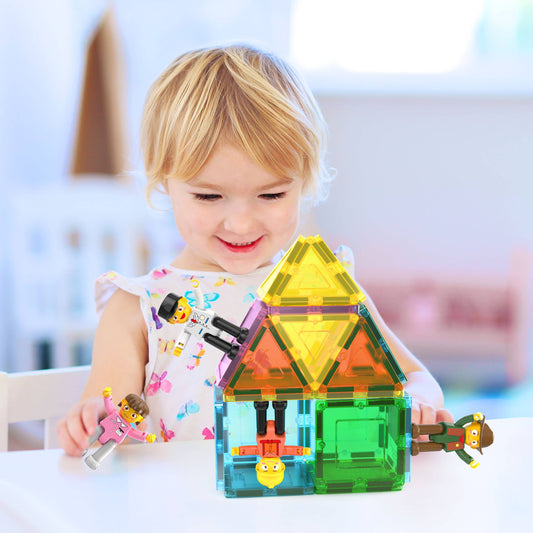 PicassoTiles Professional Figure Set 4 Pieces