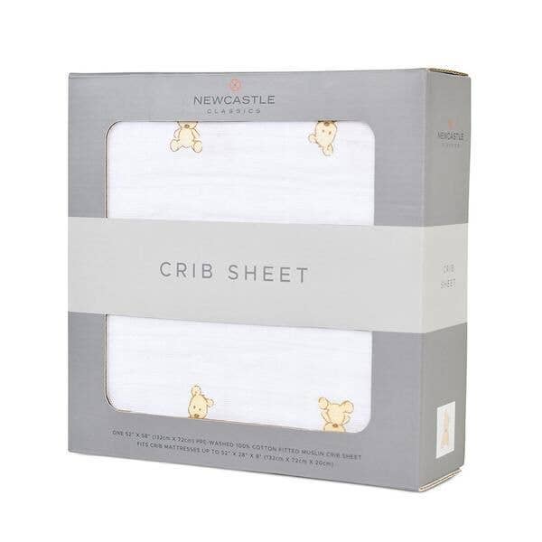Newcastle Classics - Teddy Bear Crib Sheet