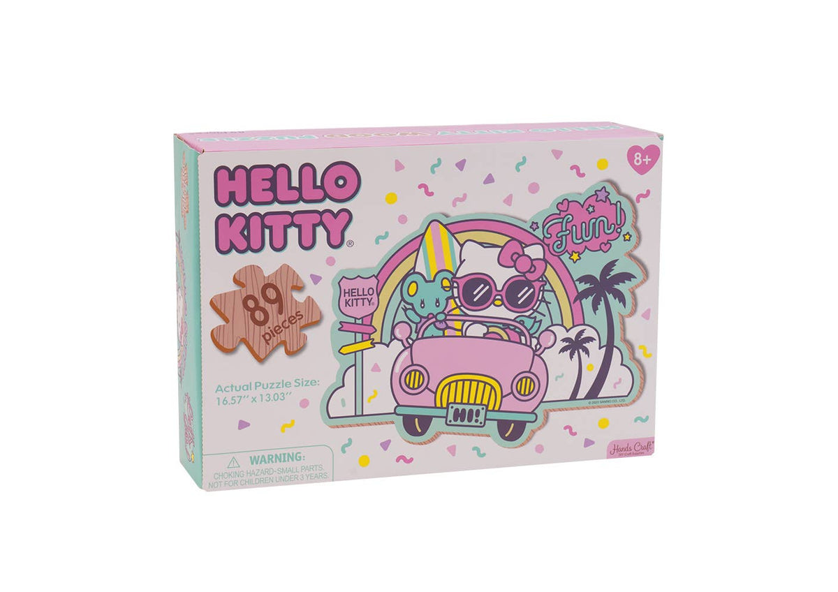 Hands Craft - Hello Kitty Wooden Jigsaw Puzzle: Kawaii