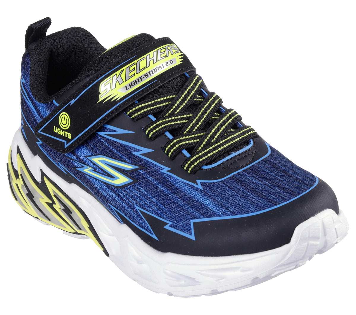 Skechers S-Lights Light Storm 2.0 Bolt-Brights boys' light-up sneaker