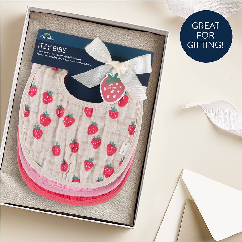 Itzy Ritzy - Itzy Cotton Muslin Bibs