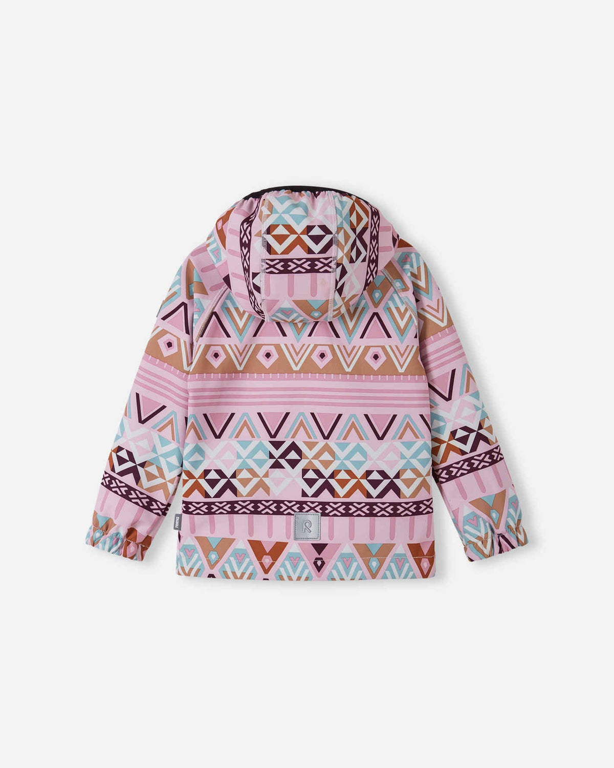 Reima Softshell Jacket, Vantti, Pale Rose – Detail View