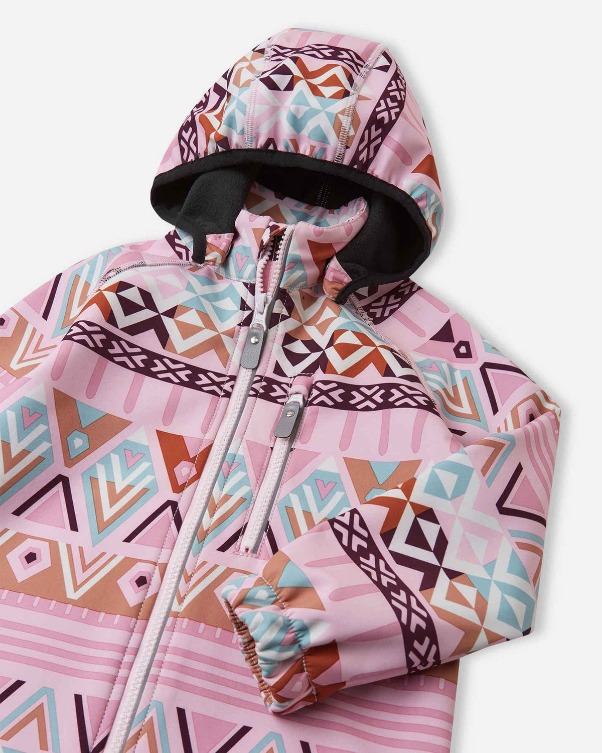Reima Softshell Jacket, Vantti, Pale Rose – Additional View 1
