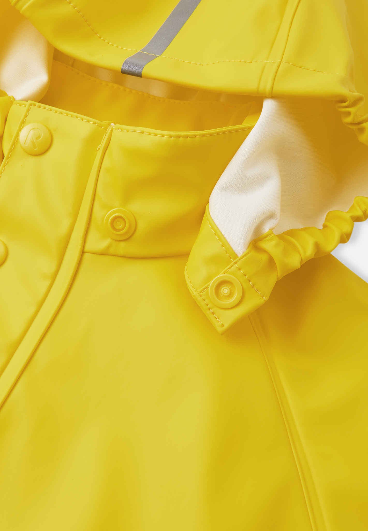 Reima - Lampi Waterproof Rain Jacket - Yellow