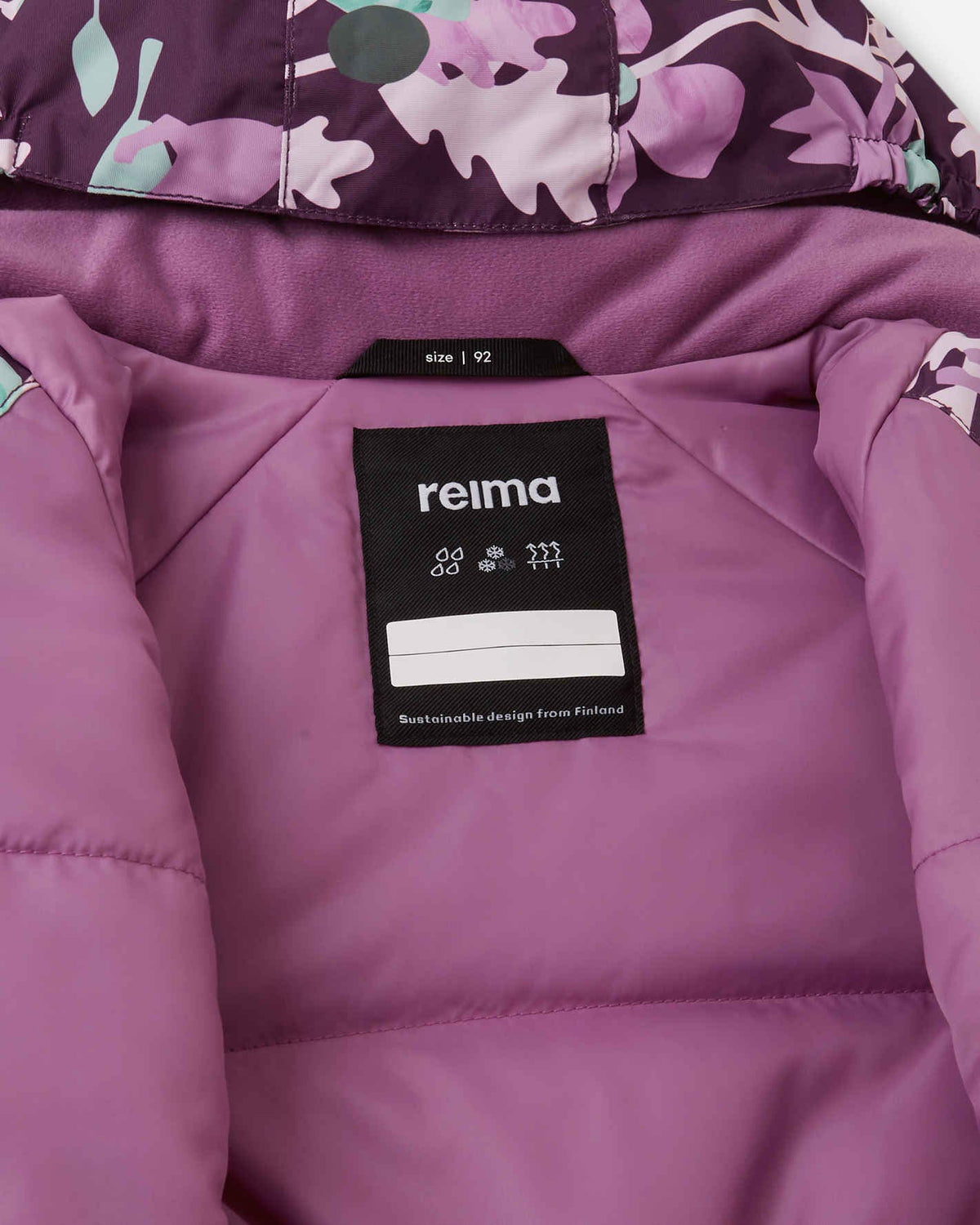 Reima Puhuri Toddler Winter Snowsuit – Reimatec Waterproof, Insulated Seat, Easy Zip | 12M–3Y