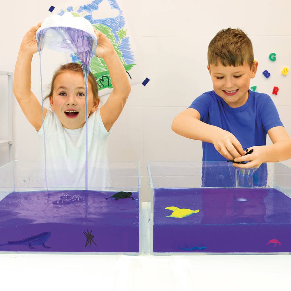 Zimpli Bio Glitter Slime Baff Kids Sensory Bath Toy