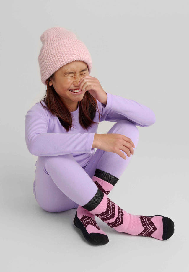 Reima - Lani Moisture-Wicking Thermolite® Thermal Set - LILAC – Detail View