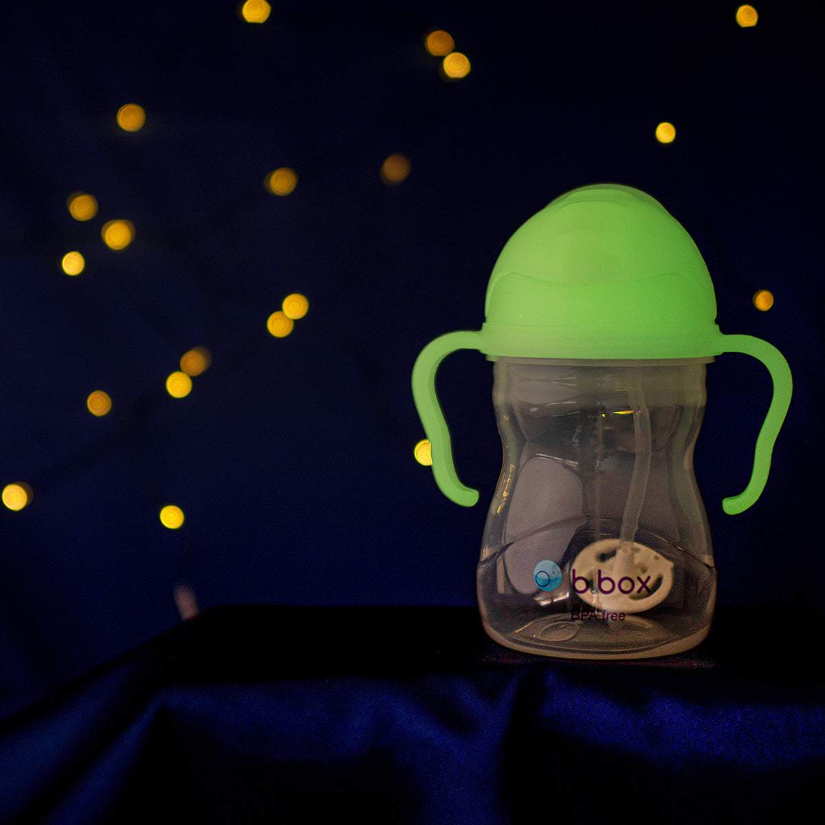 B.Box - Sippy Straw Cup 240ml - Glow in the Dark