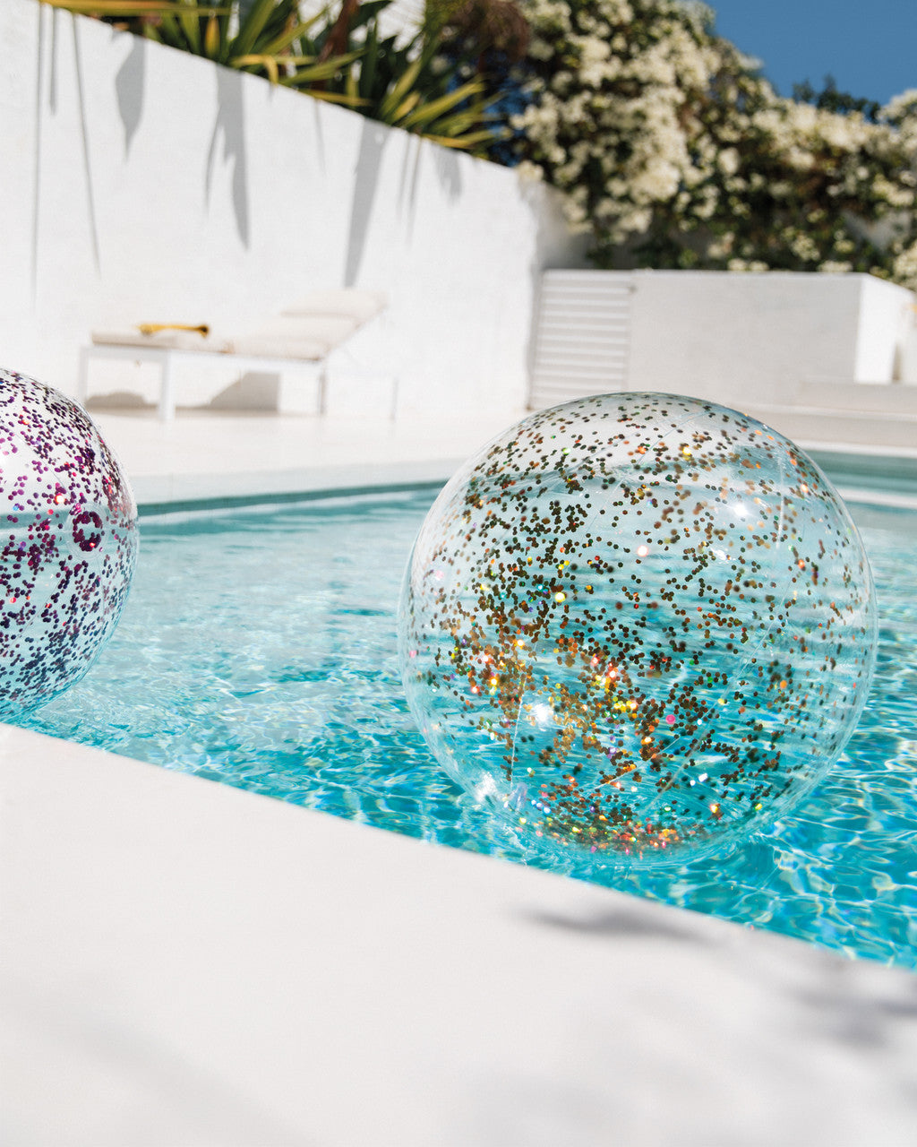 20" Glitter Beach Ball