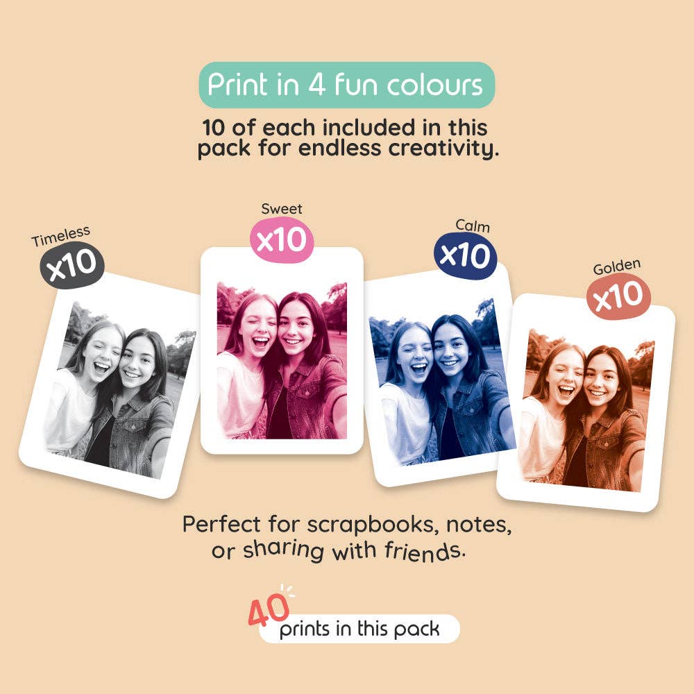 kiimento - Print Pack 40 Prints | For Model P2