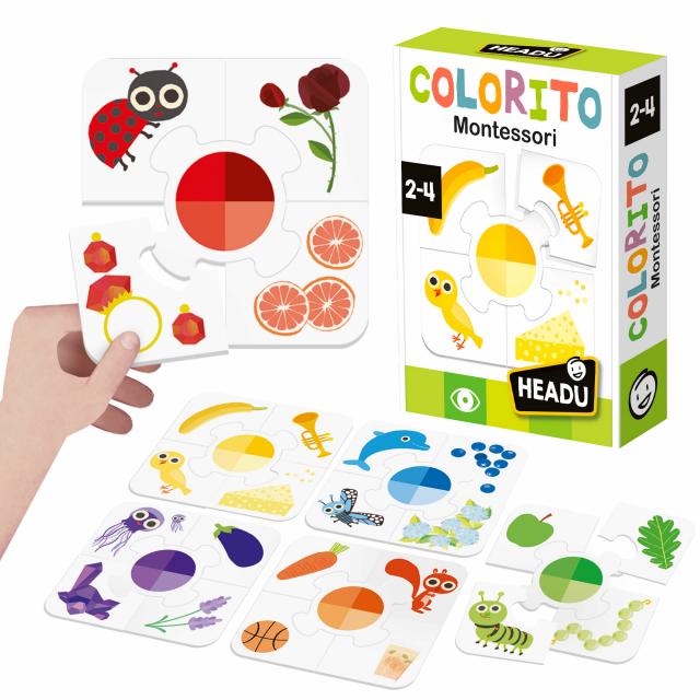 Headu Colorito Montessori Puzzle